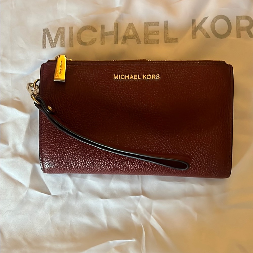 Michael Kors Brown Leather Wallet